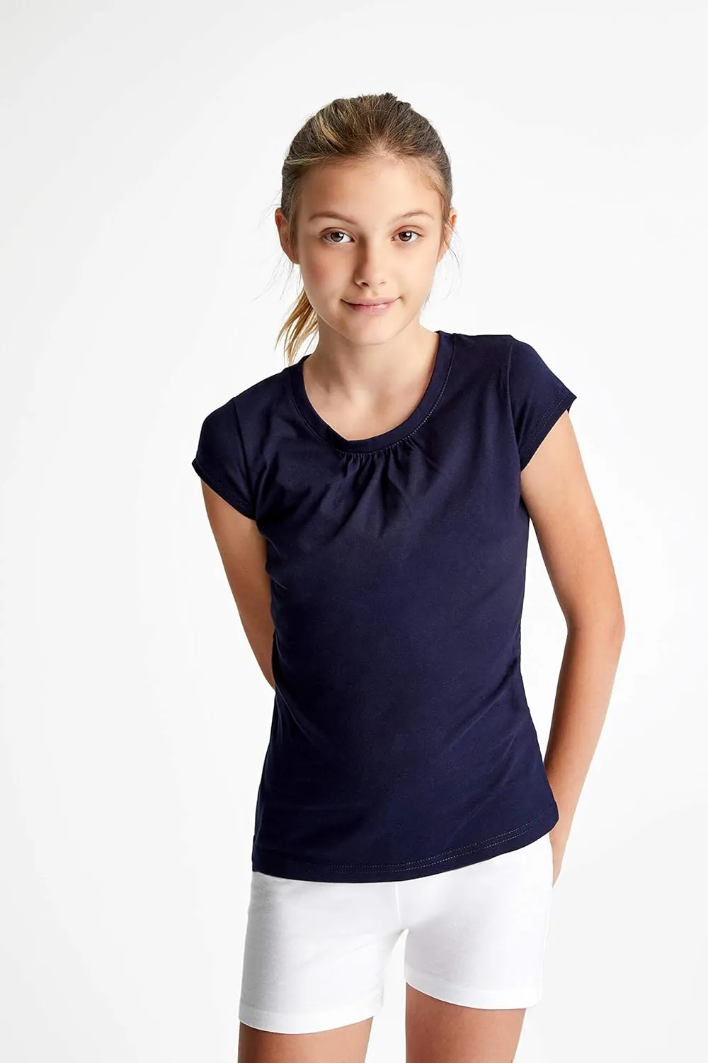 French Toast Girls' Stretch Kick Short