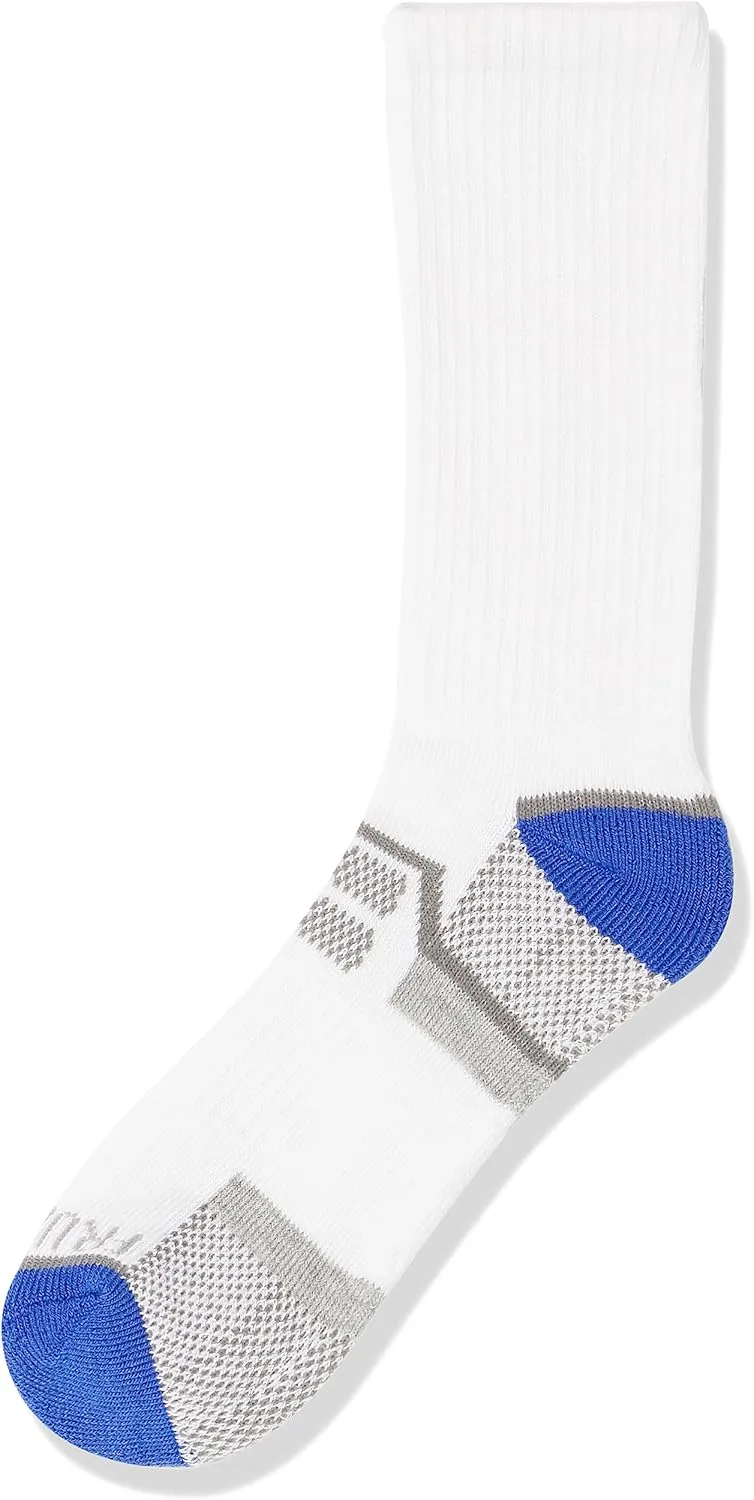 Fruit of the Loom Boys' Everyday Active Crew Socks (12 Pack)