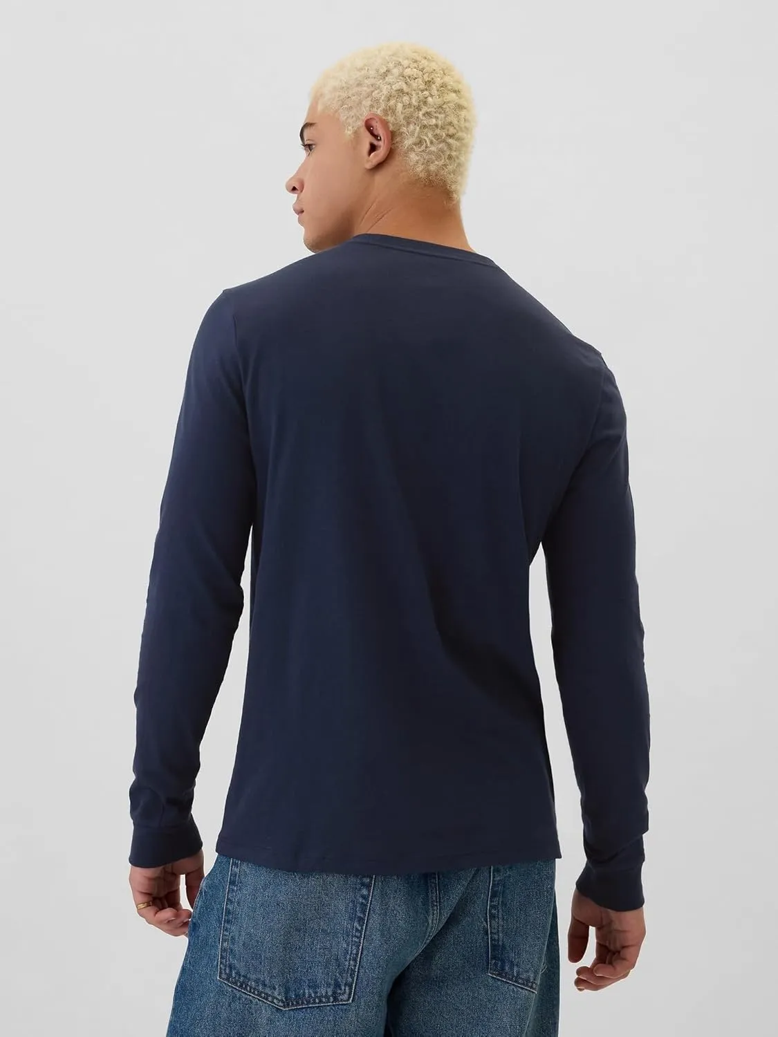 GAP Men's Long Sleeve Everyday Soft T-Shirt