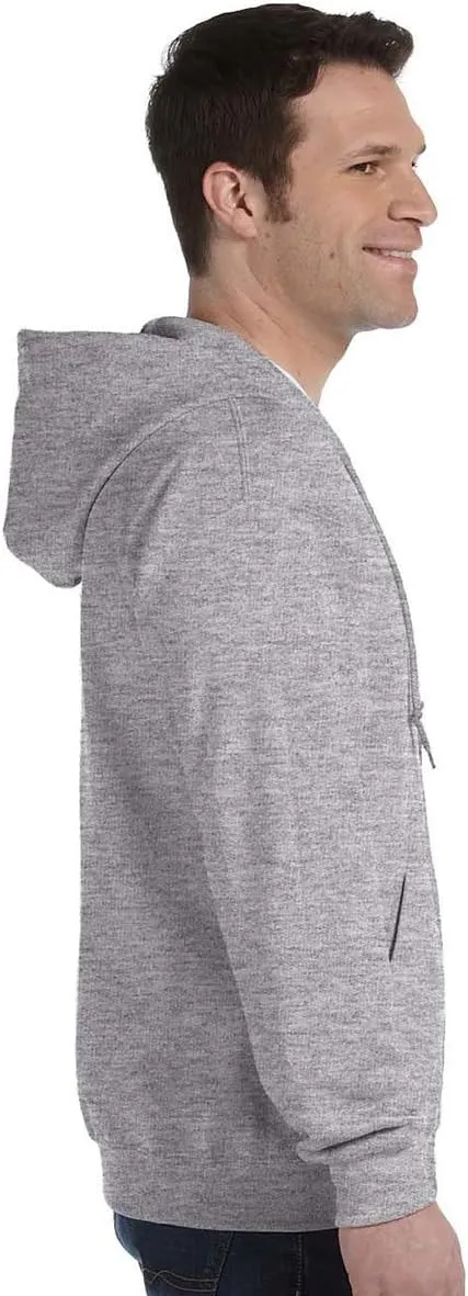 Gildan Men's Full Zip Hooded Sweatshirt