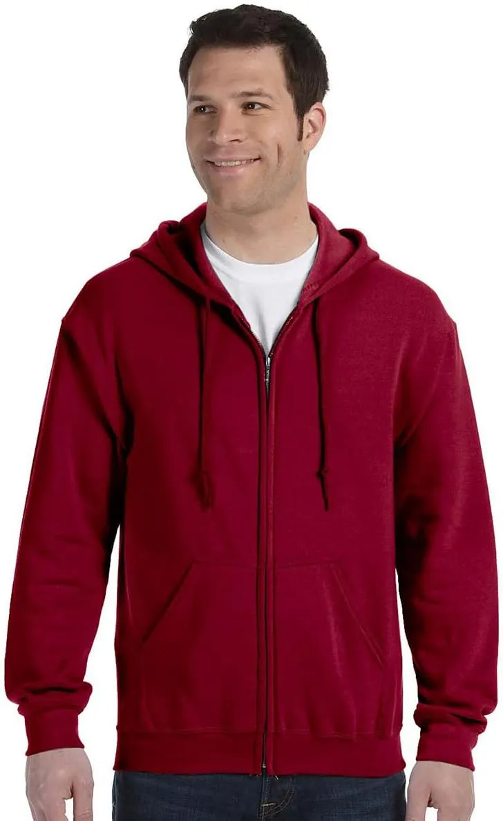 Gildan Men's Full Zip Hooded Sweatshirt