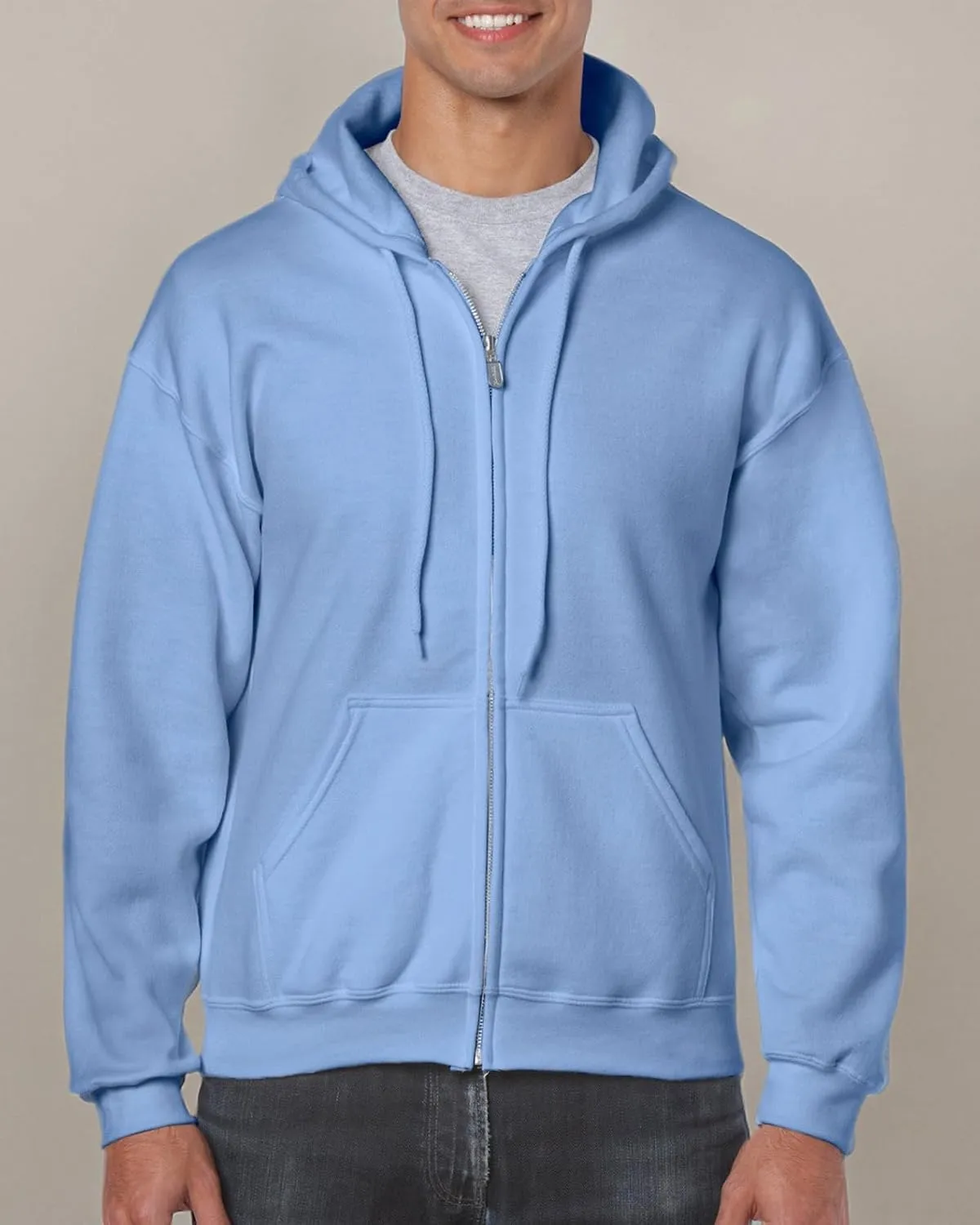 Gildan Men's Full Zip Hooded Sweatshirt