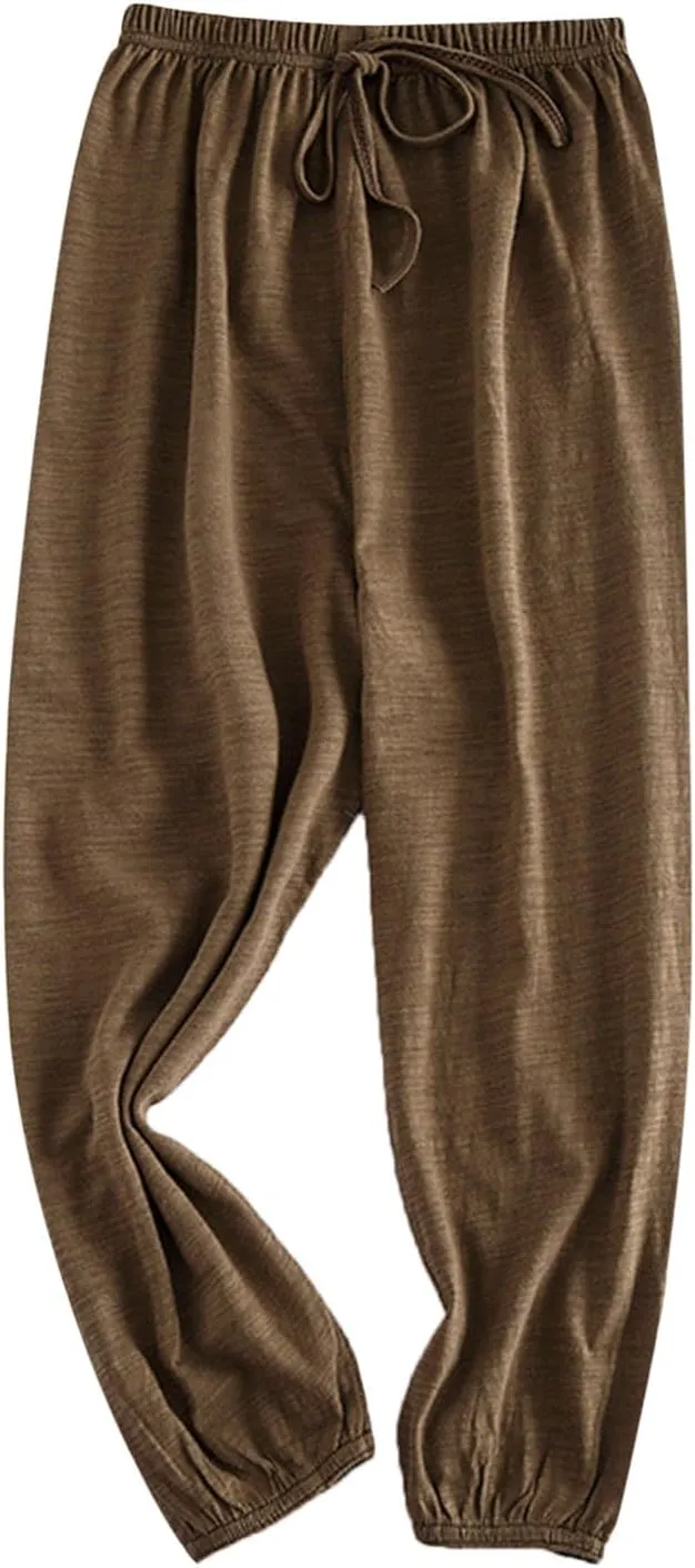 Girls Wide Leg Sweatpants Elastic High Waisted Loose Baggy Pants Kids Lightweight Flowy Pants Casual Joggers Clothes