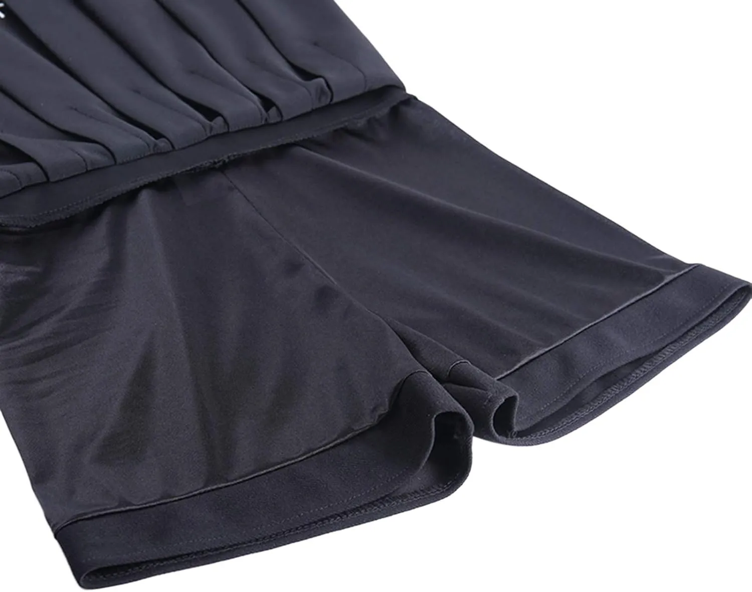 Gothic Mini Pleated Skirt for Women Sexy Lace Patchwork High Waist Ruffle Short Skirt E-Girl Harajuku A-Line Skirt