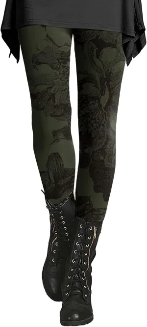 Gym Leggings for Women High Waist Leggings Patterned for Women Thanksgiving Workout Leggings