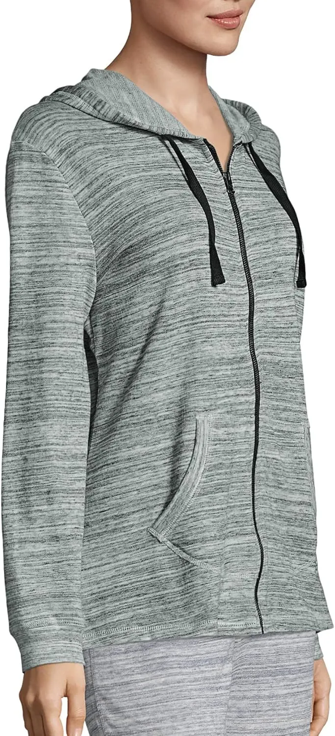 Hanes womens French Terry Zip Hoodie
