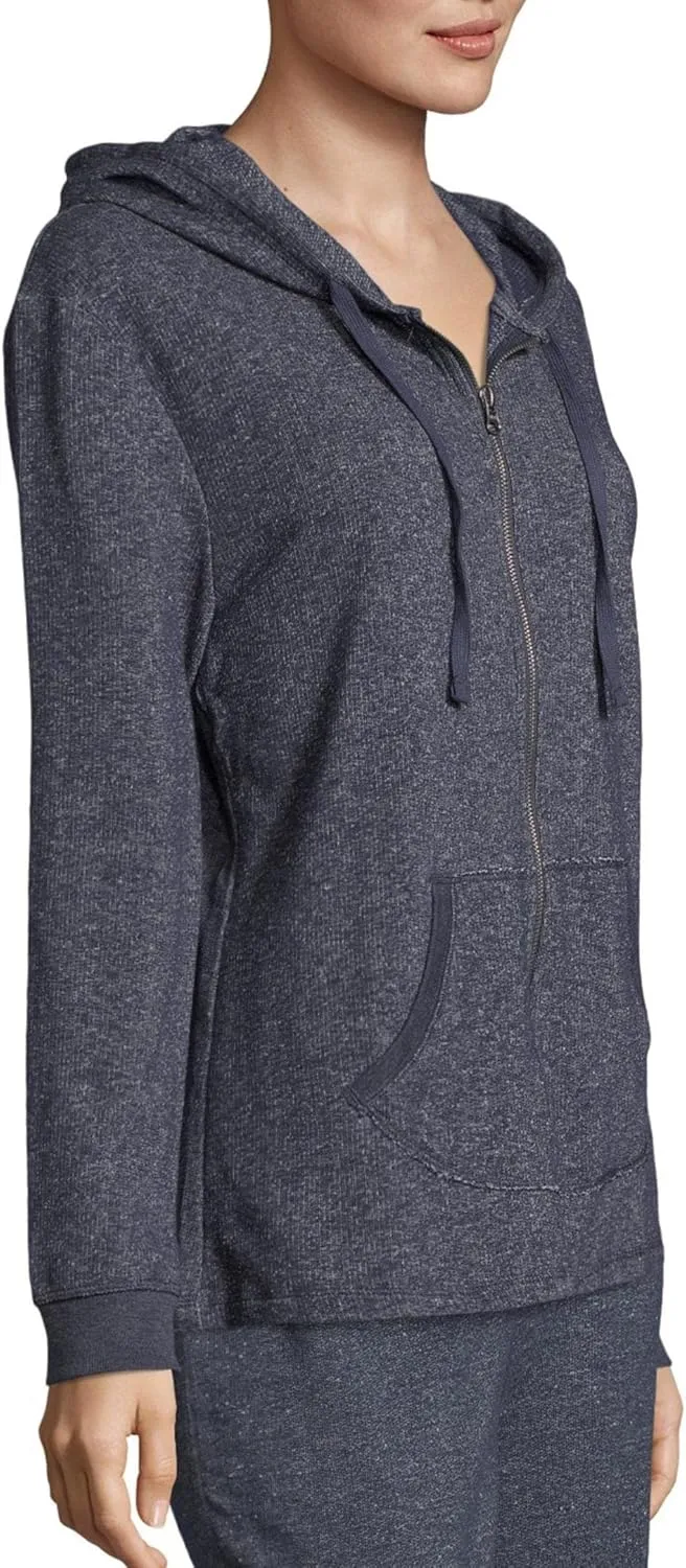 Hanes womens French Terry Zip Hoodie