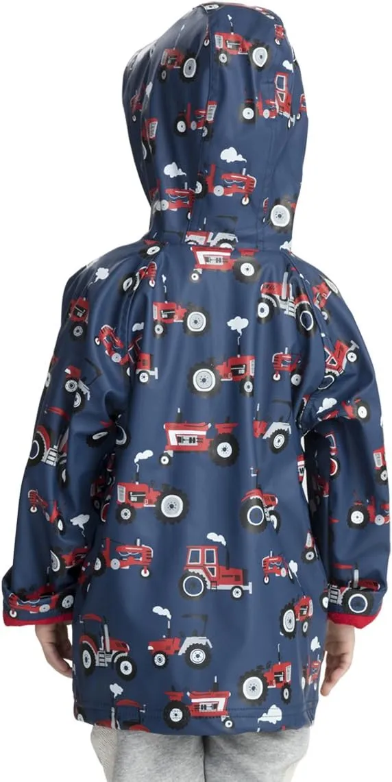 Hatley Boys' Button-up Printed Rain Jacket