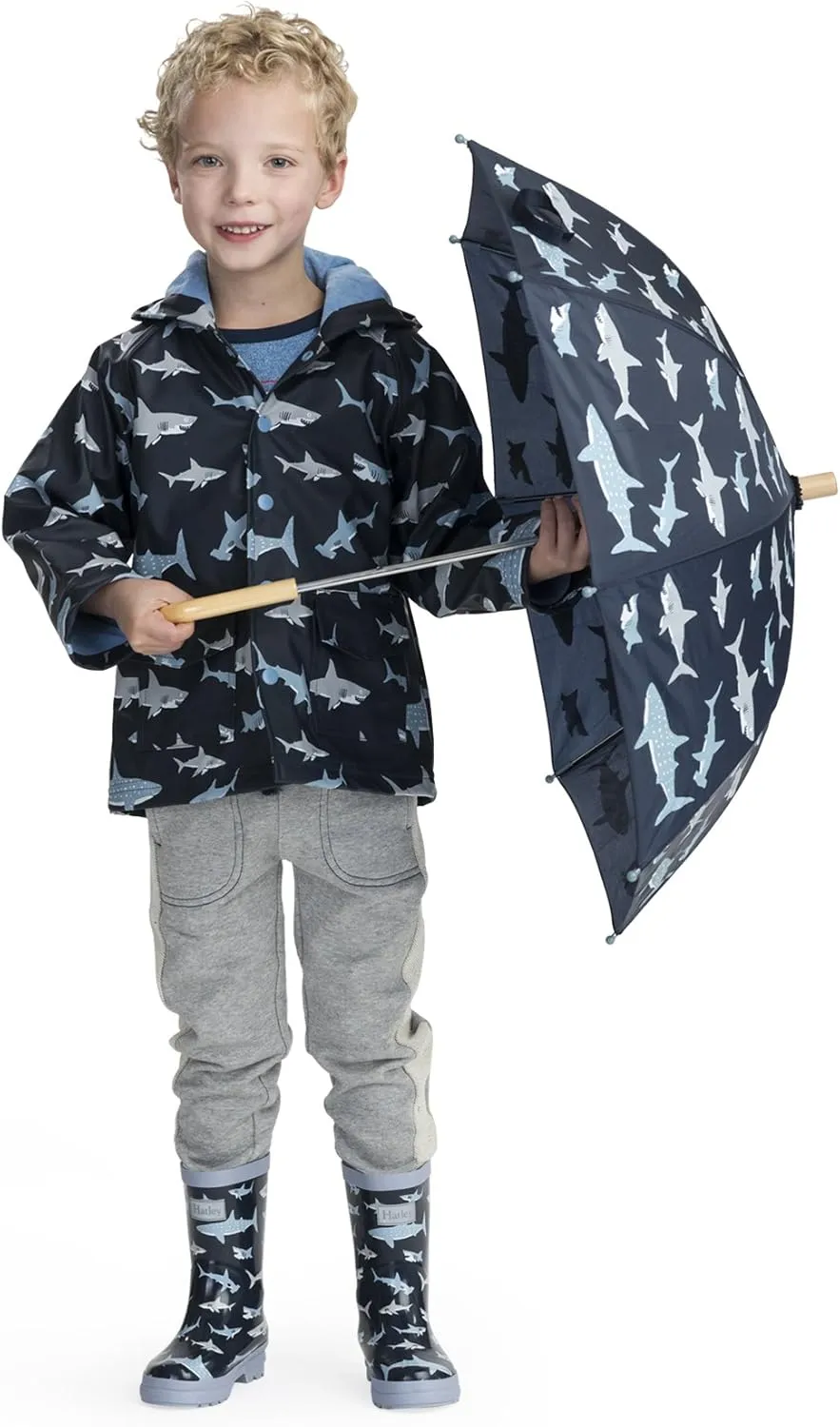 Hatley Boys' Button-up Printed Rain Jacket