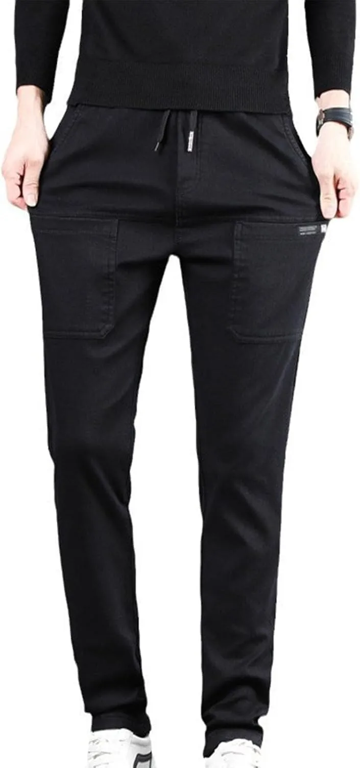 High Stretch Multi-Pocket Durable Cargo Pants,Manzera Stretch Cargo Mencomfy Multi Pants for Men