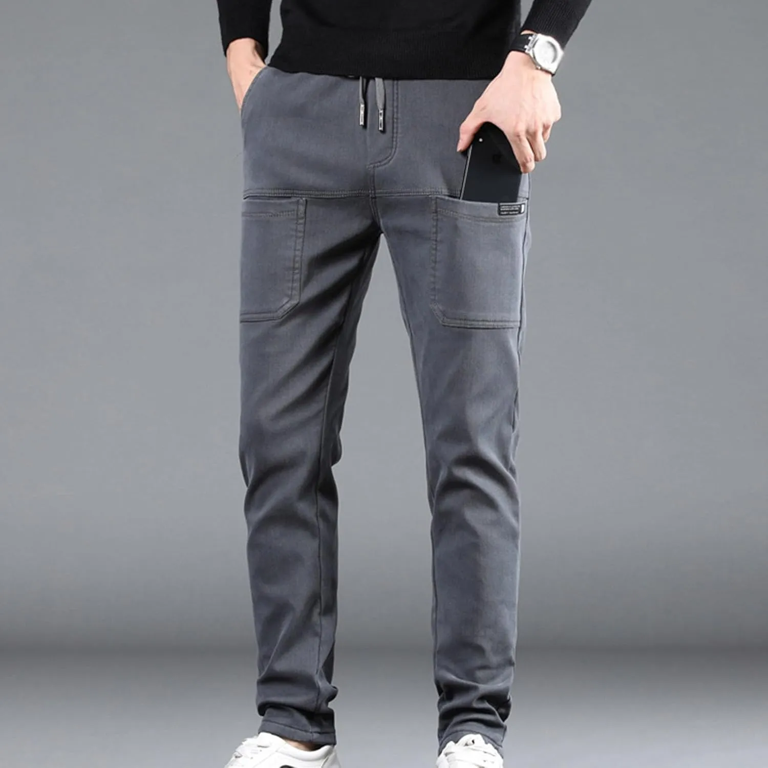 High Stretch Multi-Pocket Durable Cargo Pants,Manzera Stretch Cargo Mencomfy Multi Pants for Men