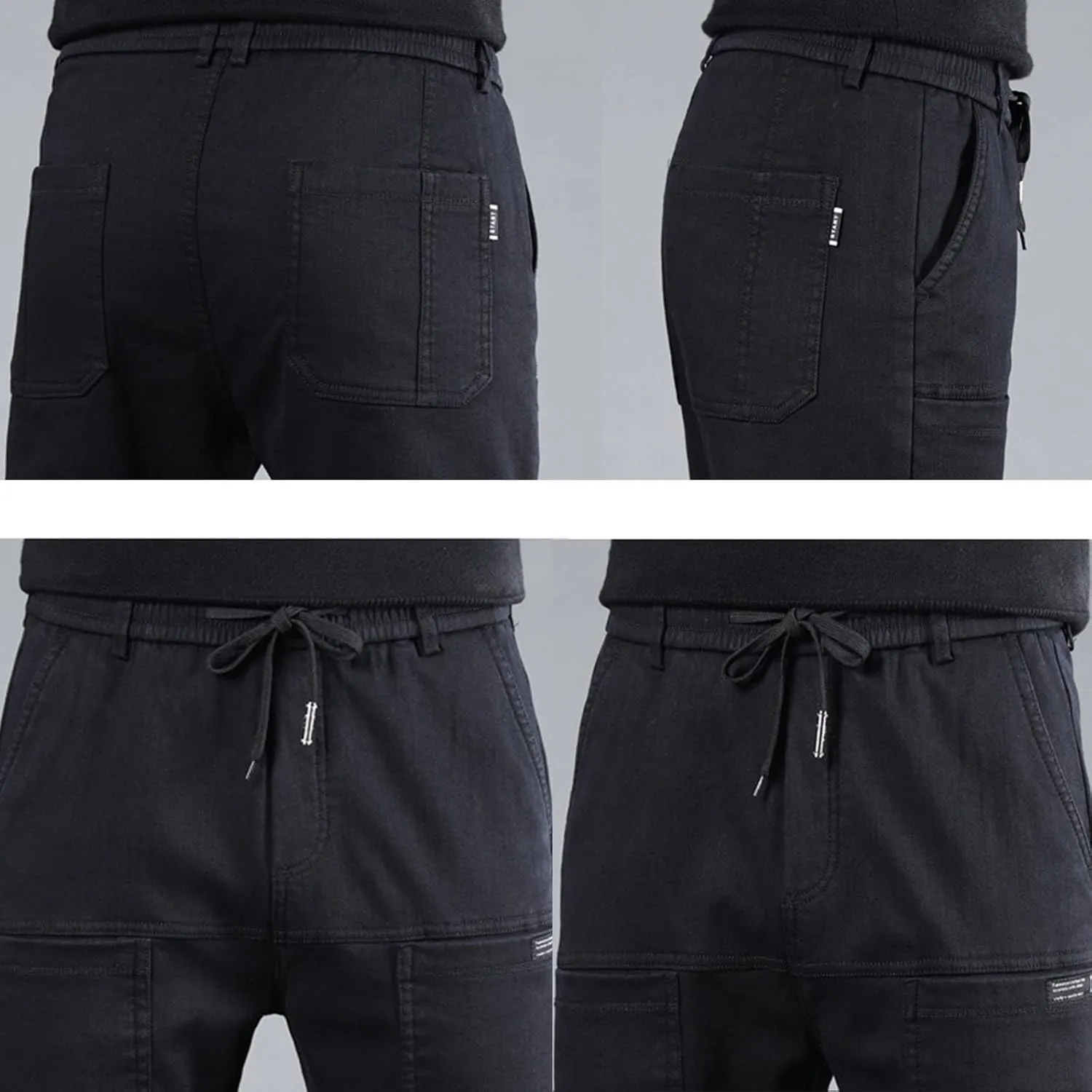 High Stretch Multi-Pocket Durable Cargo Pants,Manzera Stretch Cargo Mencomfy Multi Pants for Men