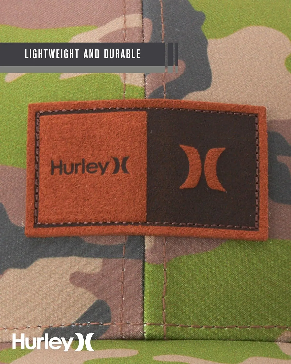 Hurley Men's Caps - Fairway Trucker Mesh Panel Baseball Cap Trucker Hat - Snap Back Hats for Men