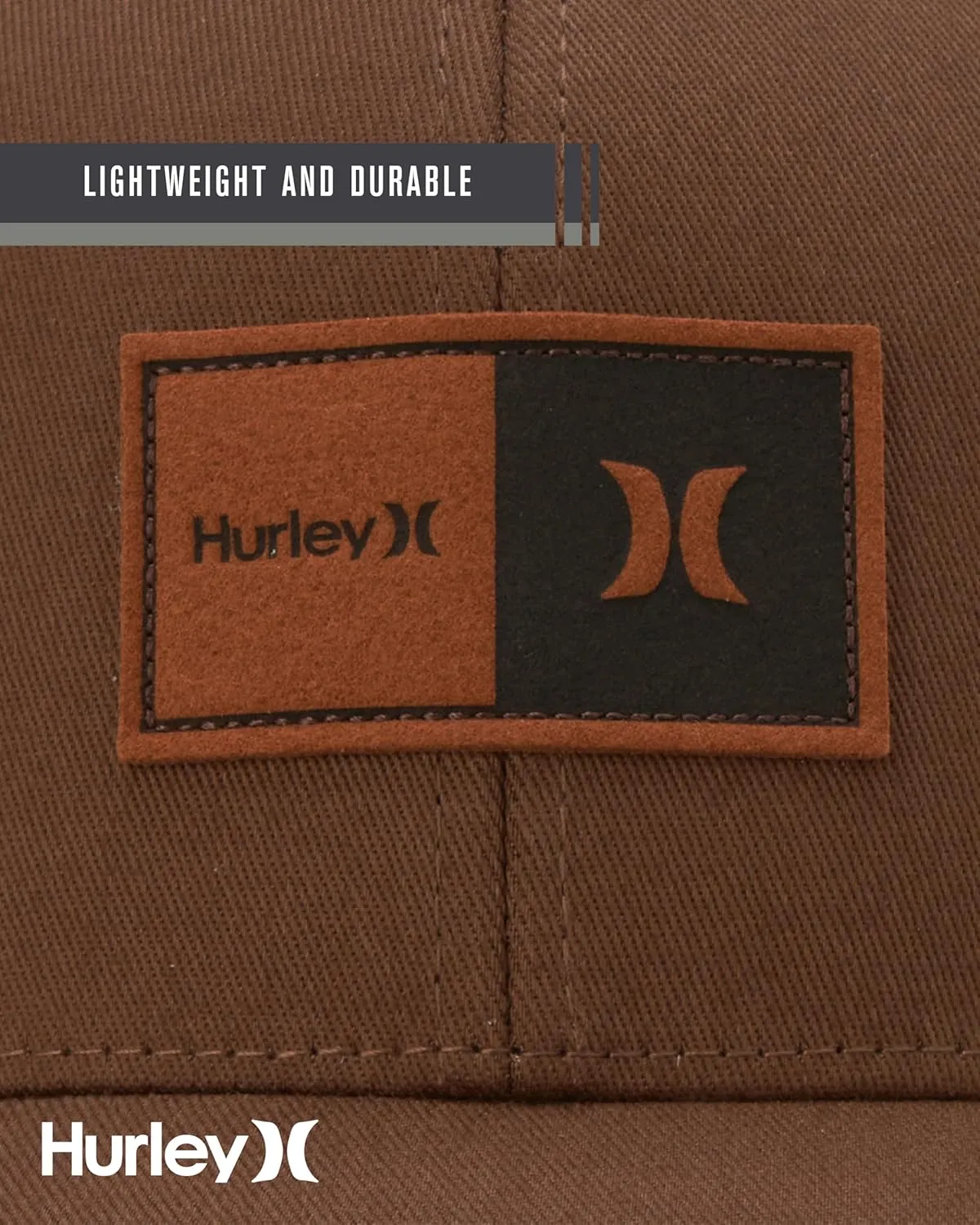 Hurley Men's Caps - Fairway Trucker Mesh Panel Baseball Cap Trucker Hat - Snap Back Hats for Men