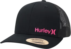 Hurley Men's Trucker Hat - Corp Snap Back Comfortable Curved Bill with Adjustable Snap Closure - Trucker Hats for Men