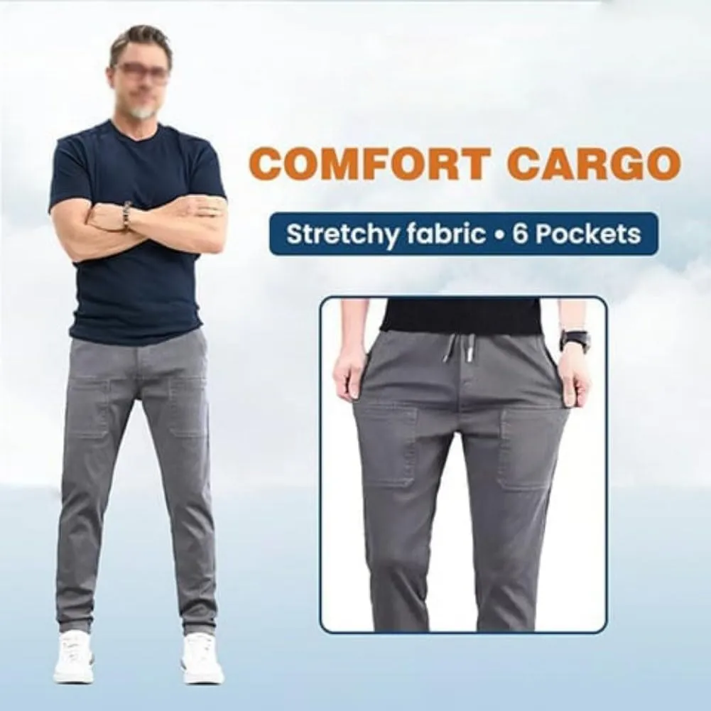 JDIV Multipants - High Stretch Multi-Pocket Durable Cargo Pants, Men Comfy Cargo Pants Stretch