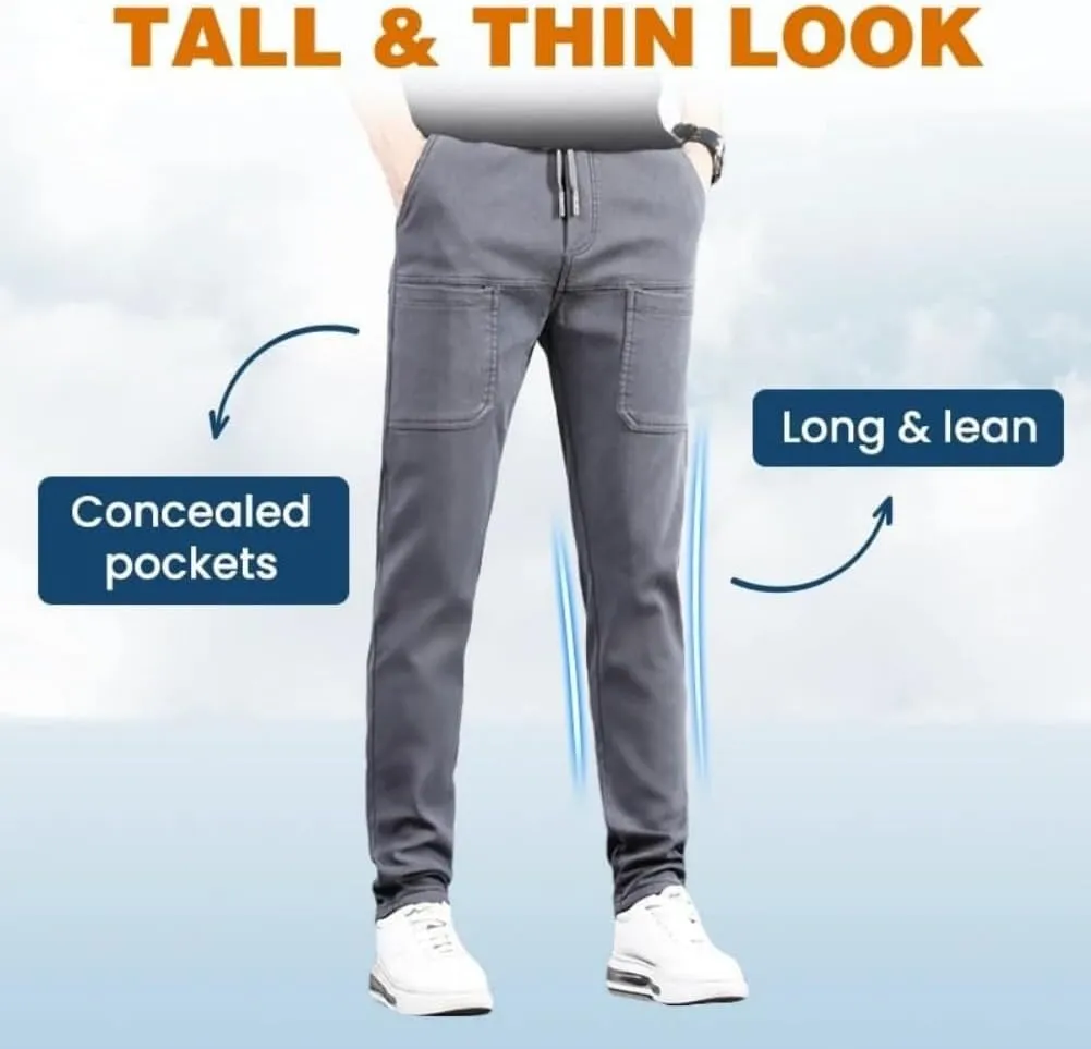 JDIV Multipants - High Stretch Multi-Pocket Durable Cargo Pants, Men Comfy Cargo Pants Stretch