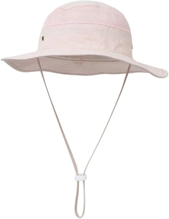 Kids Mesh Sun Hat Toddler Baby Summer Wide Brim Beach Hat Sun Protection Hiking Hat Fishing Hat