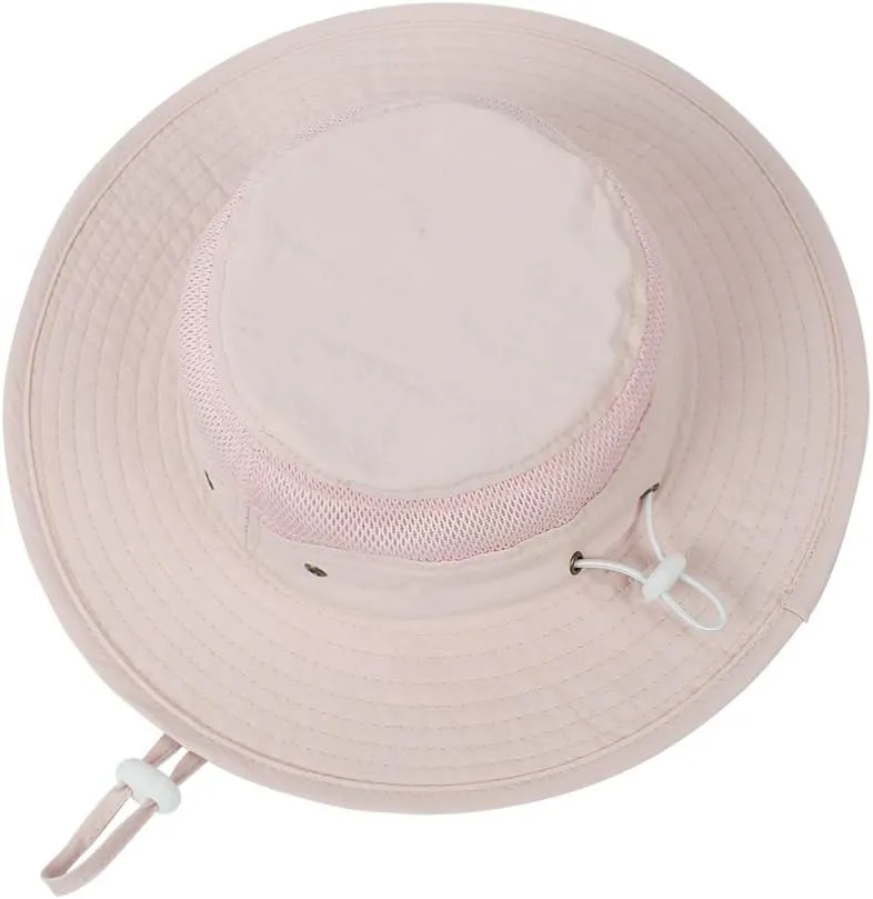 Kids Mesh Sun Hat Toddler Baby Summer Wide Brim Beach Hat Sun Protection Hiking Hat Fishing Hat