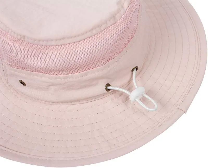Kids Mesh Sun Hat Toddler Baby Summer Wide Brim Beach Hat Sun Protection Hiking Hat Fishing Hat
