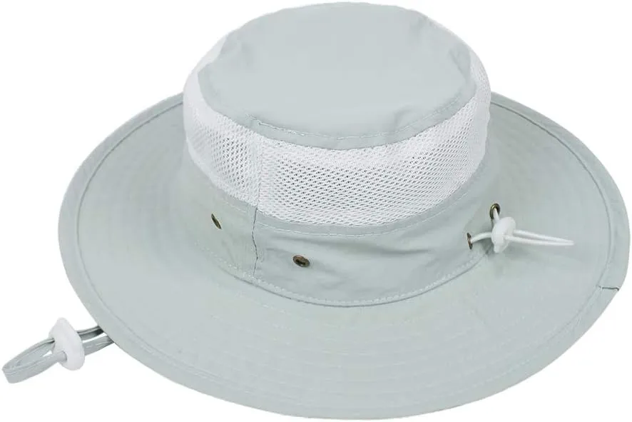 Kids Mesh Sun Hat Toddler Baby Summer Wide Brim Beach Hat Sun Protection Hiking Hat Fishing Hat