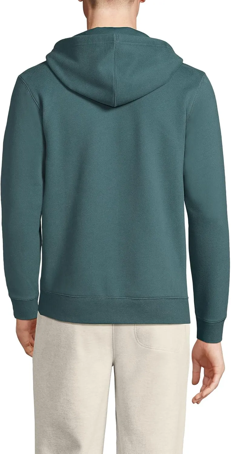 Lands' End Men's Serious Sweats Full Zip Hoodie