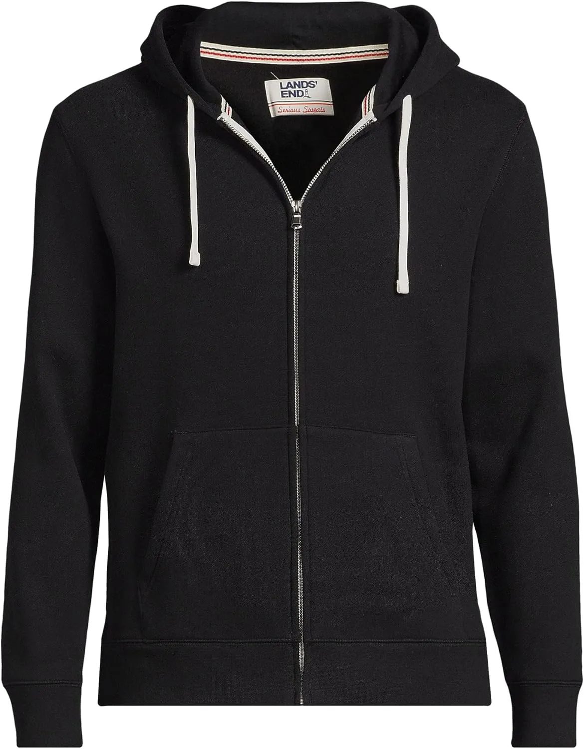 Lands' End Men's Serious Sweats Full Zip Hoodie