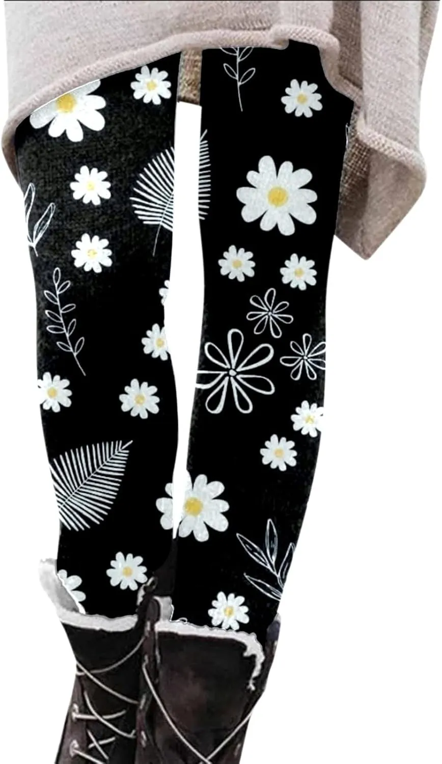 Leggings for Women Compression Yoga Leggings with Pockets Tummy Control Pants for Women