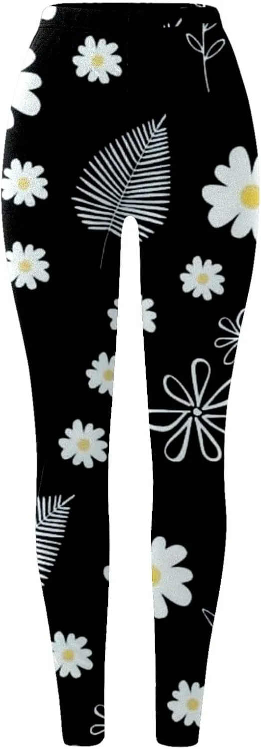 Leggings for Women Compression Yoga Leggings with Pockets Tummy Control Pants for Women