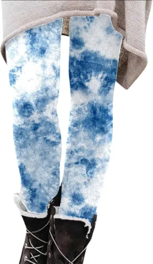 Leggings for Women Workout Pockets Womens Work Pants Patterned Workout Yoga Pants for Women