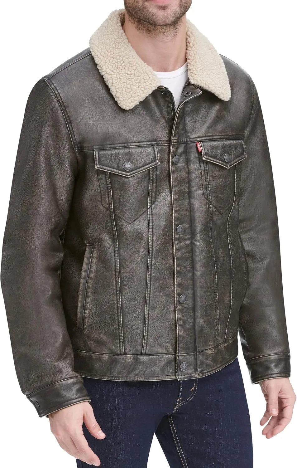 Levi's Men's Sherpa Lined Trucker Jacket