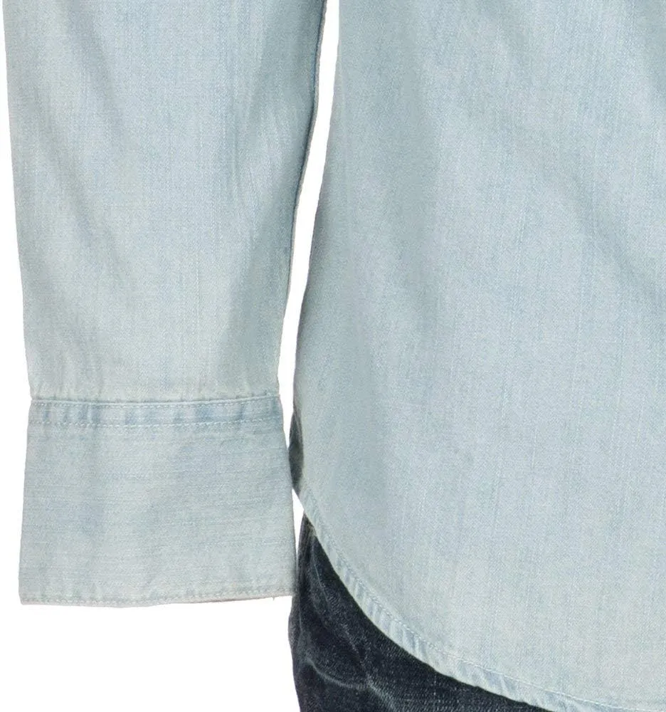 Levi's Men's Standard Barstow Denim Western Snap-Up Shirt