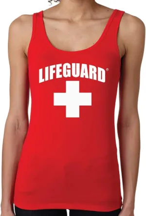 LIFEGUARD Officially Licensed Womens Printed Tank Top Cotton