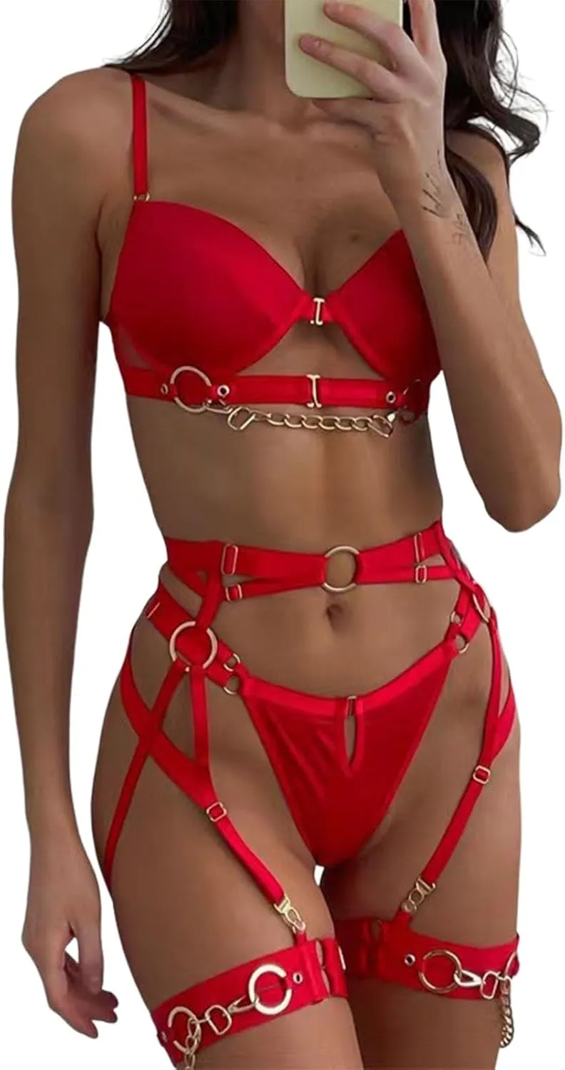 Lingerie Lace Set Lace Bralette And Panty Set StrappyLace Lingerie SexyLingerie for WomenLace