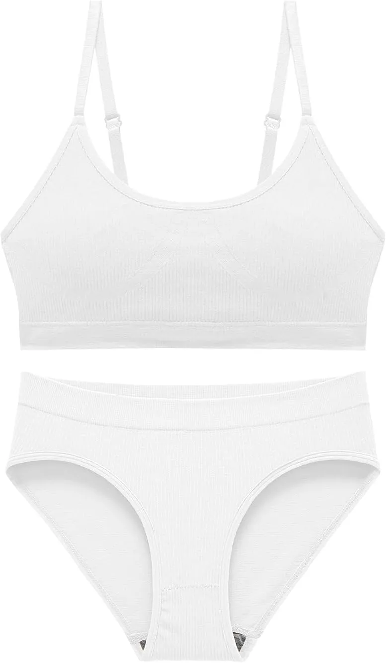 Lingerie Sets for Women Sexy 2 Piece Solid Bralette and Set Sexy Bra and Panty Sets 2 Piece Lace Babydoll