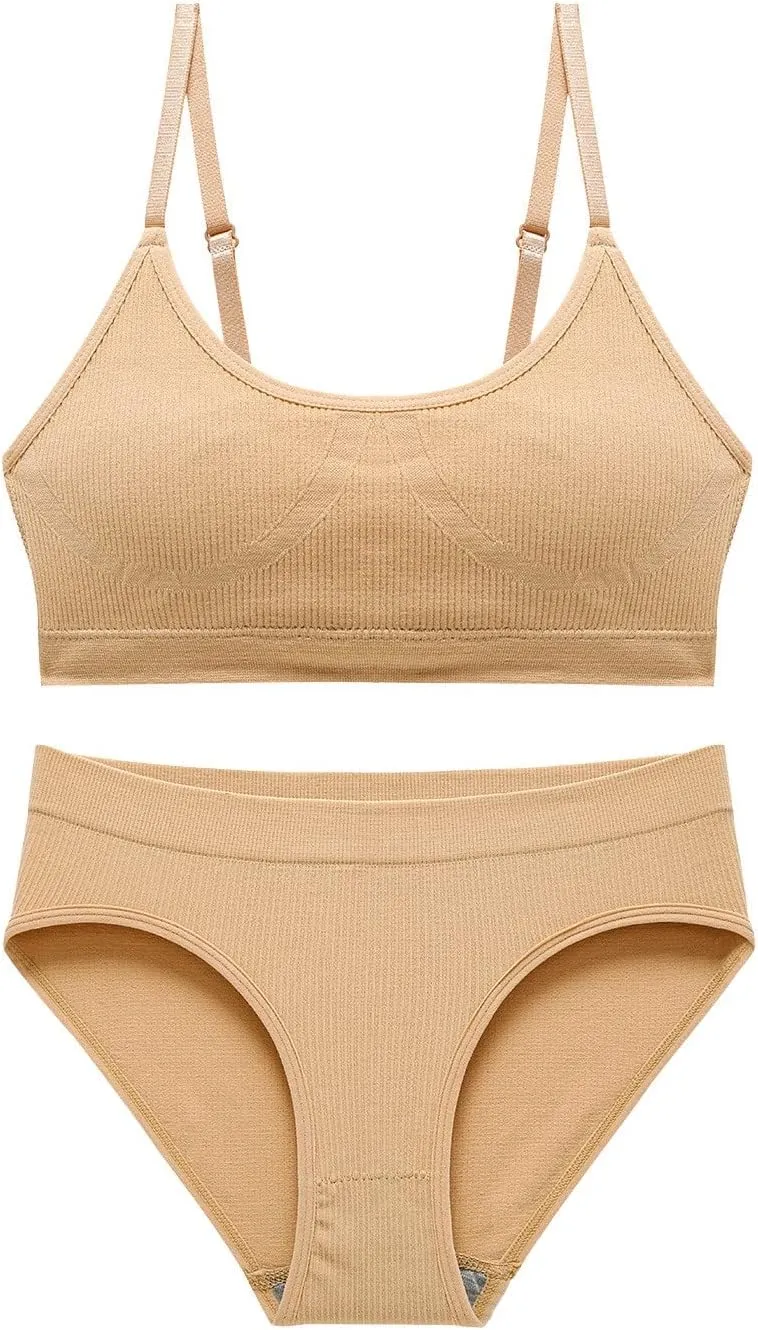 Lingerie Sets for Women Sexy 2 Piece Solid Bralette and Set Sexy Bra and Panty Sets 2 Piece Lace Babydoll
