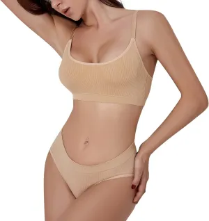 Lingerie Sets for Women Sexy 2 Piece Solid Bralette and Set Sexy Bra and Panty Sets 2 Piece Lace Babydoll