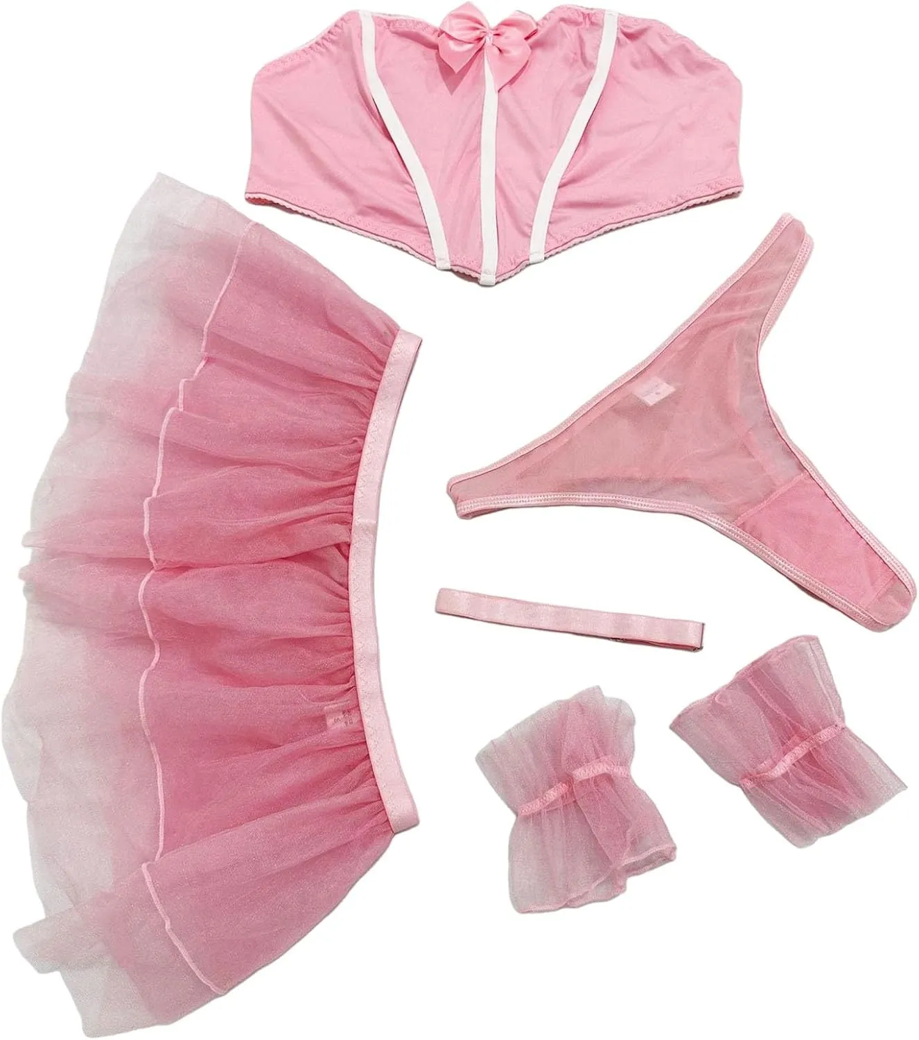 Lingerie Sets for Women Sexy Womens Set Lace Bralette and Panty Set Strappy Lace Underwear Plus Size