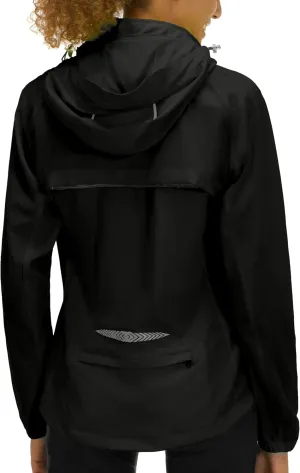 Little Donkey Andy Women's Lightweight Waterproof Cycling Jacket with Removable Sleeves & Hood for Biking Running Golf