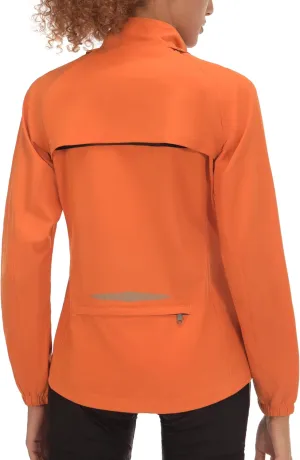 Little Donkey Andy Women's Lightweight Waterproof Cycling Jacket with Removable Sleeves for Biking Running Golf