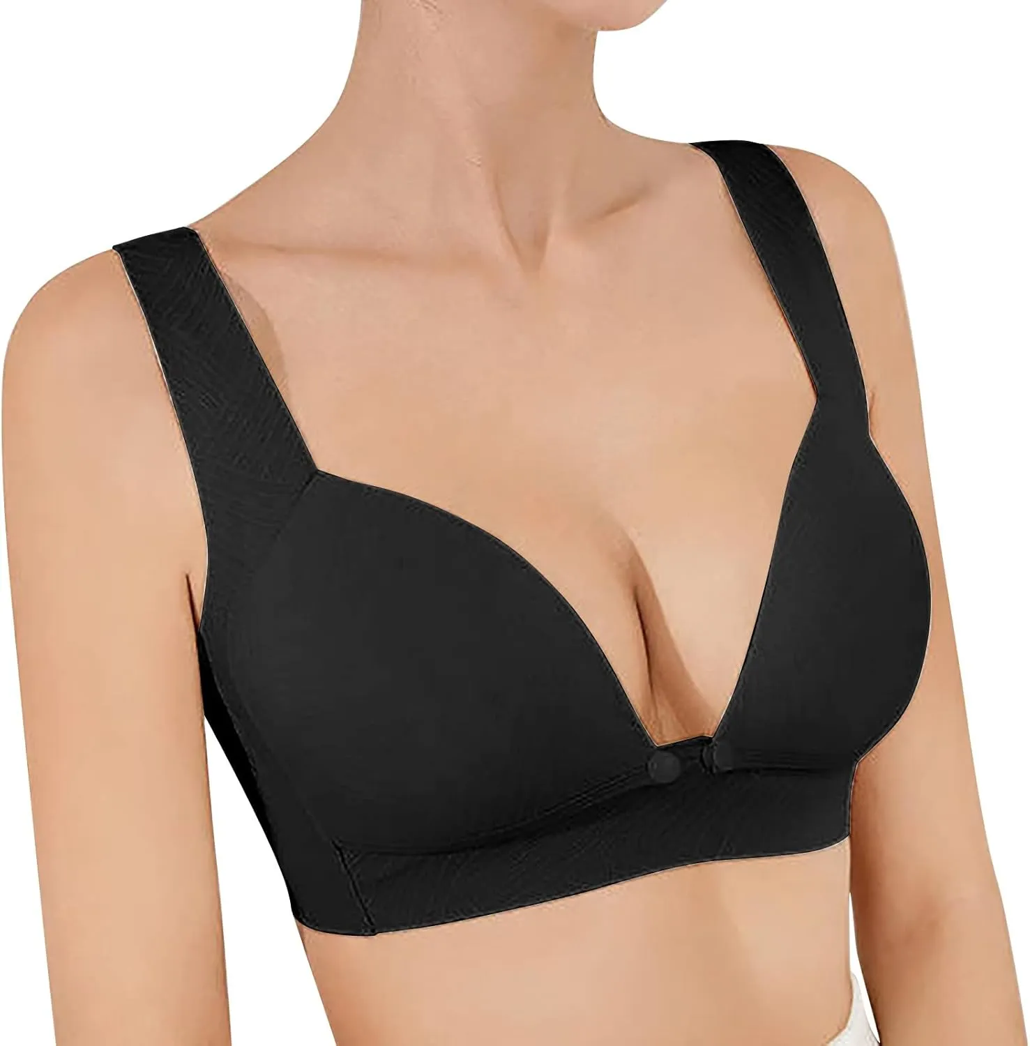 Lounge Bras for Women Bras for Women Full Coverage Underoutfit Bra Blue Lingerie Sexy Set Lace Bralettes for Women Front Close Bras Lingerie with Push Up Bra Support Nursing Bralette Anime Lingerie
