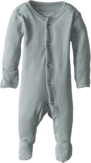 L'ovedbaby baby-girls Organic Baby Snap Footie