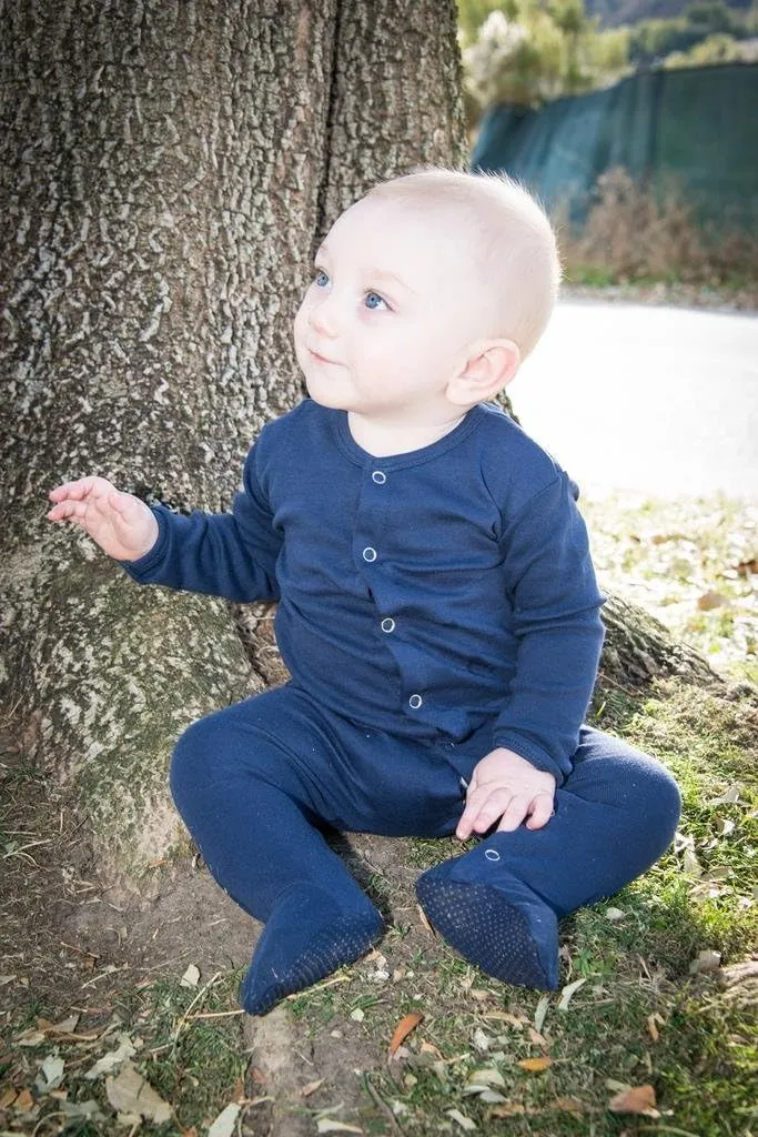 L'ovedbaby baby-girls Organic Baby Snap Footie