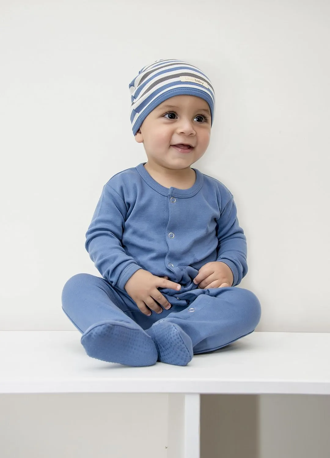 L'ovedbaby baby-girls Organic Baby Snap Footie