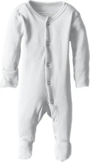 L'ovedbaby baby-girls Organic Baby Snap Footie