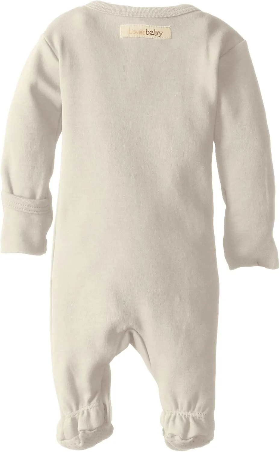 L'ovedbaby baby-girls Organic Baby Snap Footie