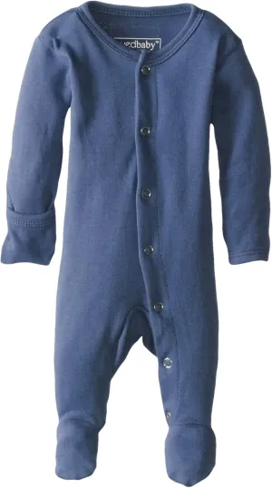 L'ovedbaby baby-girls Organic Baby Snap Footie