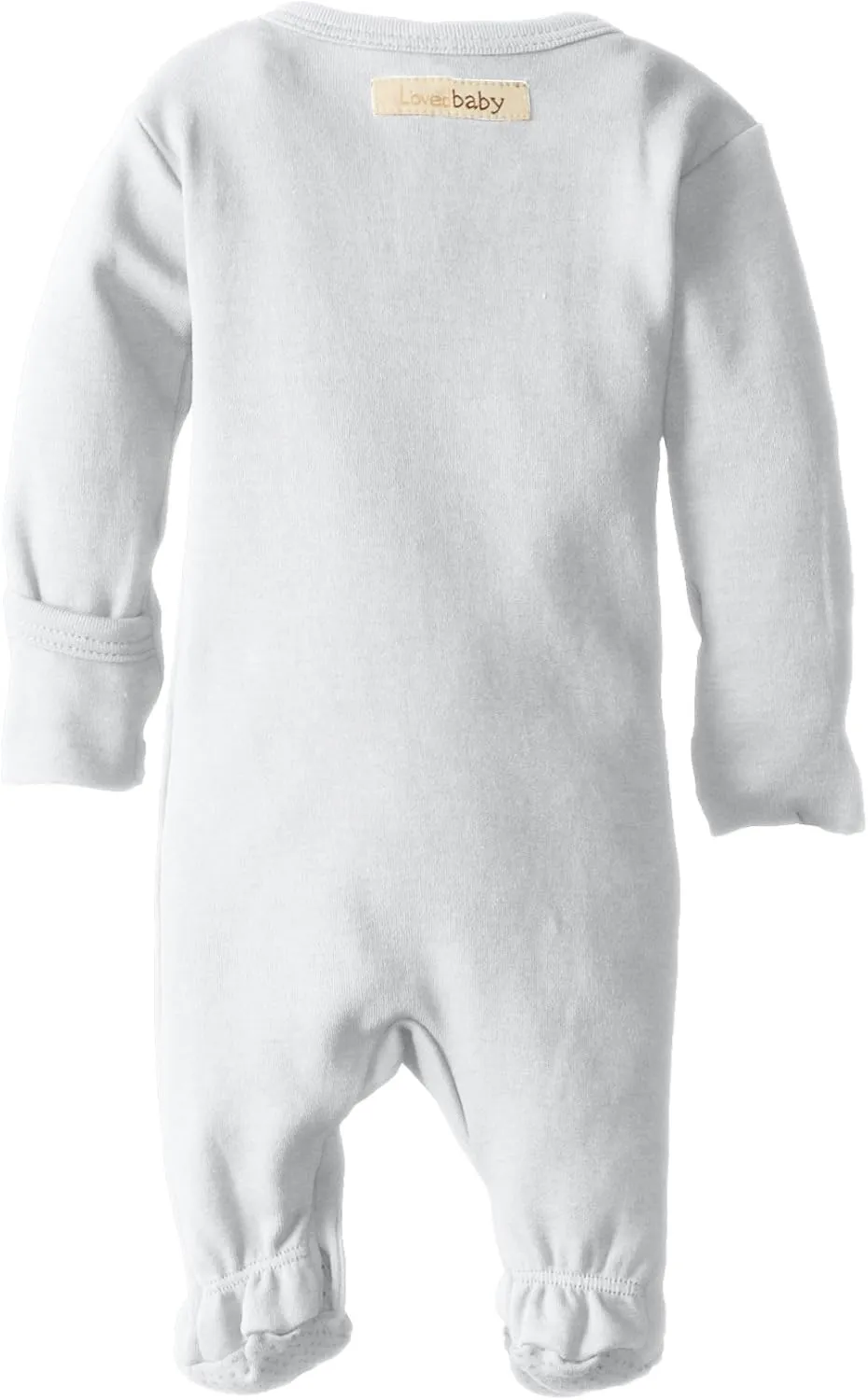 L'ovedbaby baby-girls Organic Baby Snap Footie