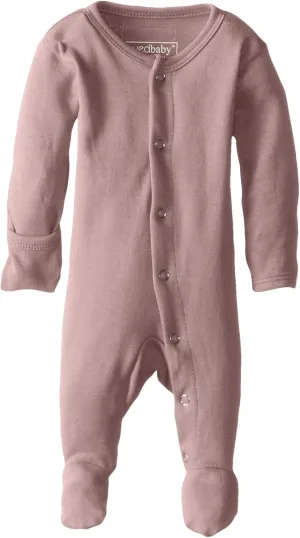 L'ovedbaby baby-girls Organic Baby Snap Footie