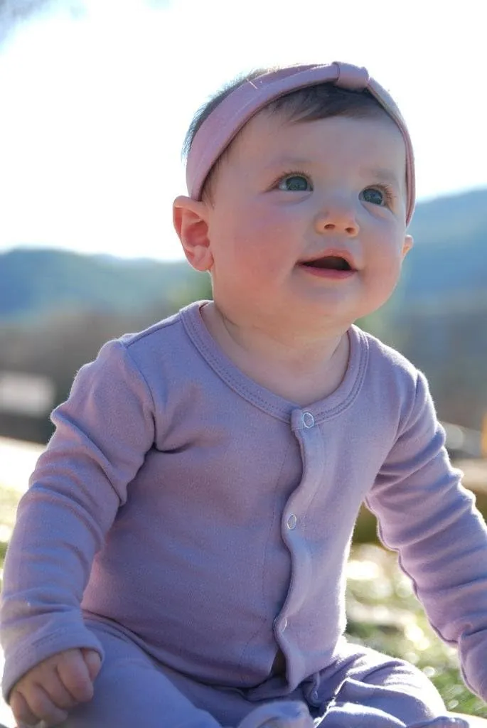 L'ovedbaby baby-girls Organic Baby Snap Footie